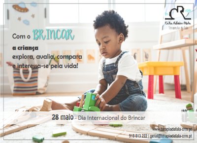 Dia Internacional do Brincar - 28 de maio